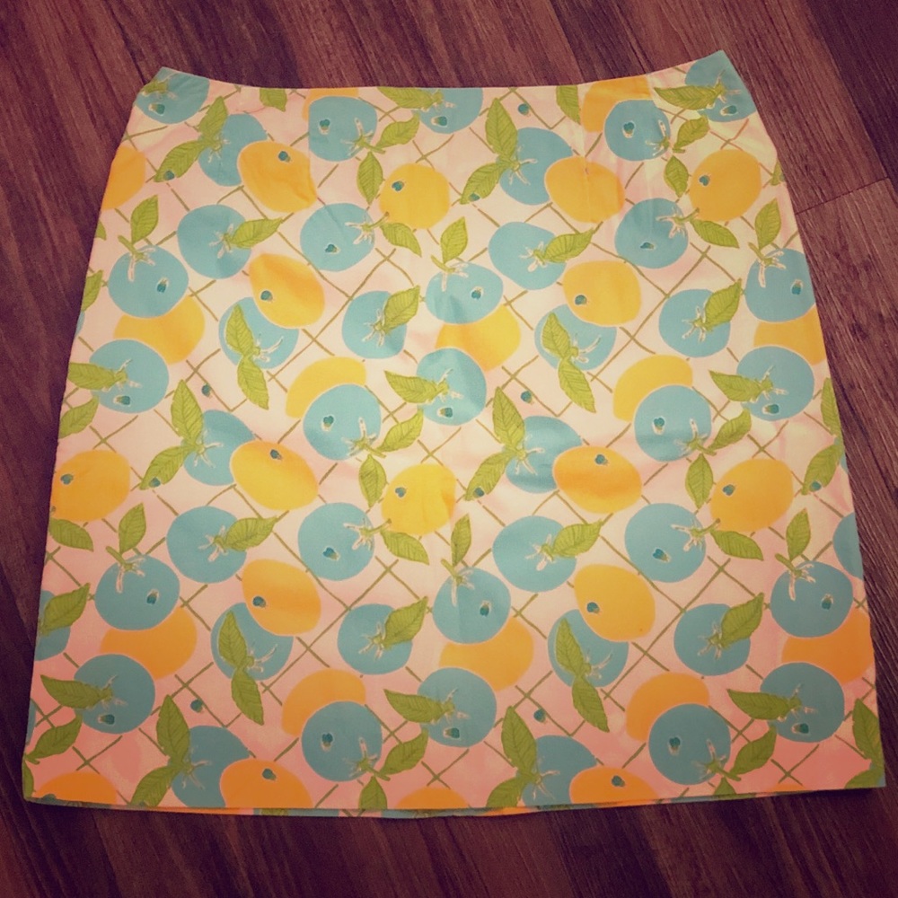 Lilly Pulitzer Skirt in Lemon Print